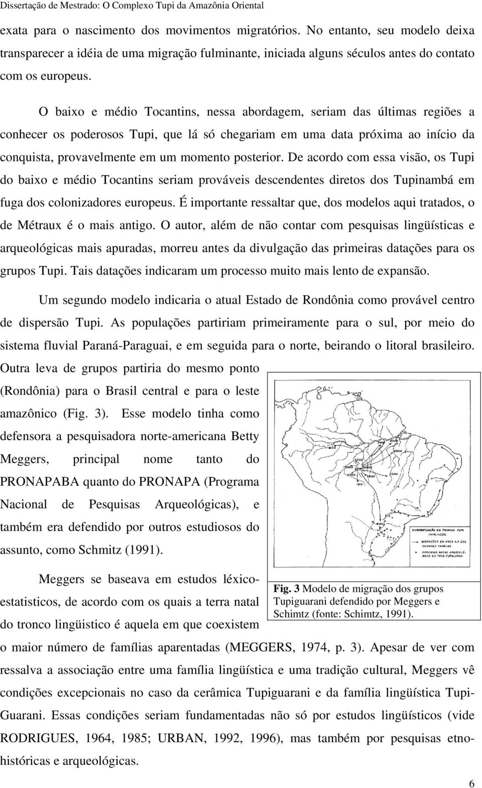 posterior. De acordo com essa visão, os Tupi do baixo e médio Tocantins seriam prováveis descendentes diretos dos Tupinambá em fuga dos colonizadores europeus.
