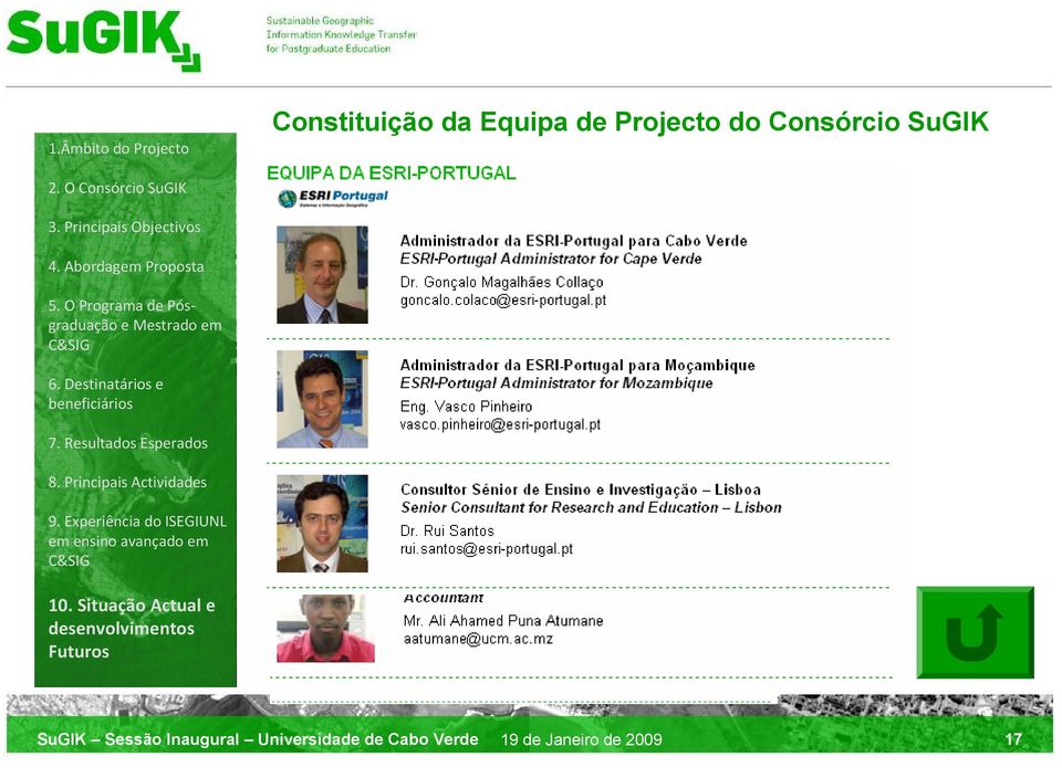 Arranque Inaugural do Projecto Universidade