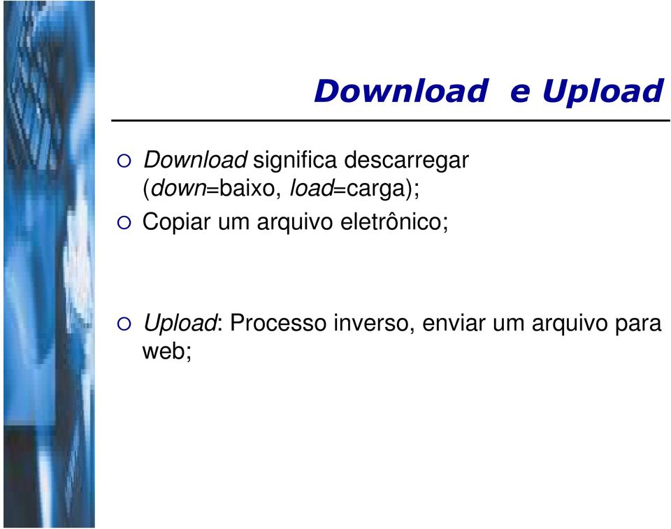 Copiar um arquivo eletrônico; Upload: