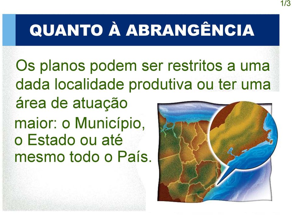 produtiva ou ter uma área de atuação