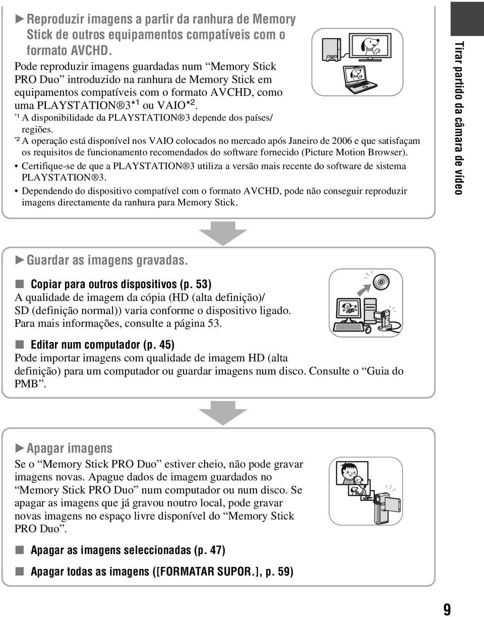 *1 A disponibilidade da PLAYSTATION 3 depende dos países/ regiões.