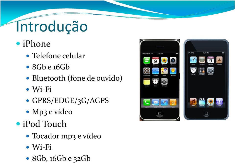 GPRS/EDGE/3G/AGPS Mp3 e vídeo ipod Touch