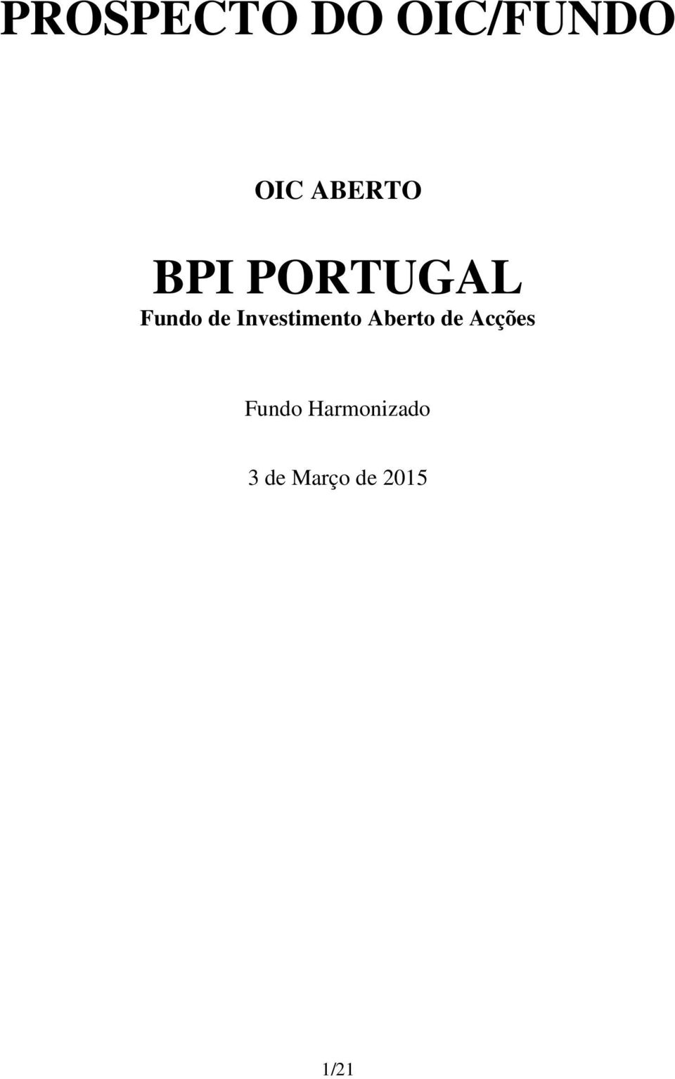 Investimento Aberto de Acções