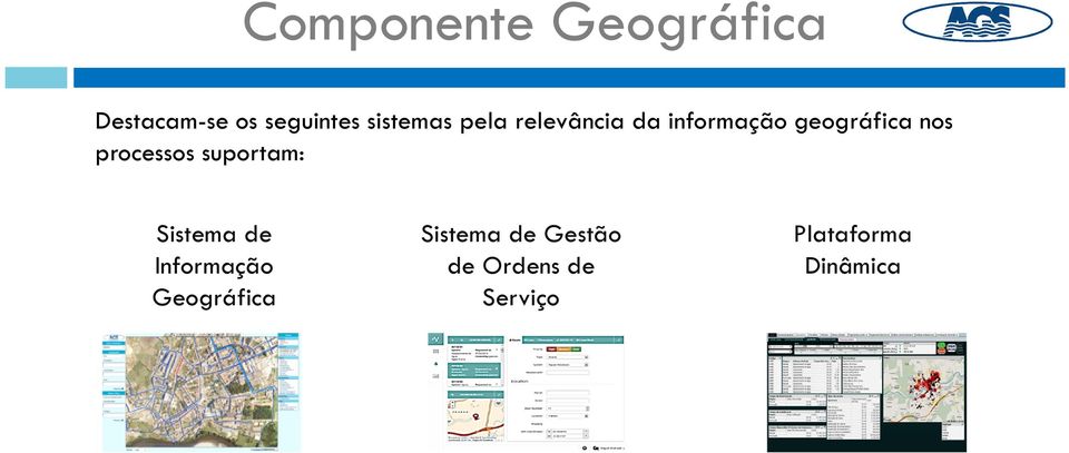 nos processos suportam: Sistema de Informação