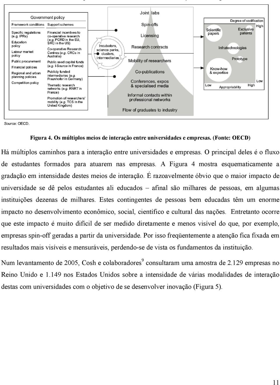 É razoavelmente óbvio que o maior impacto de universidade se dê pelos estudantes ali educados afinal são milhares de pessoas, em algumas instituições dezenas de milhares.