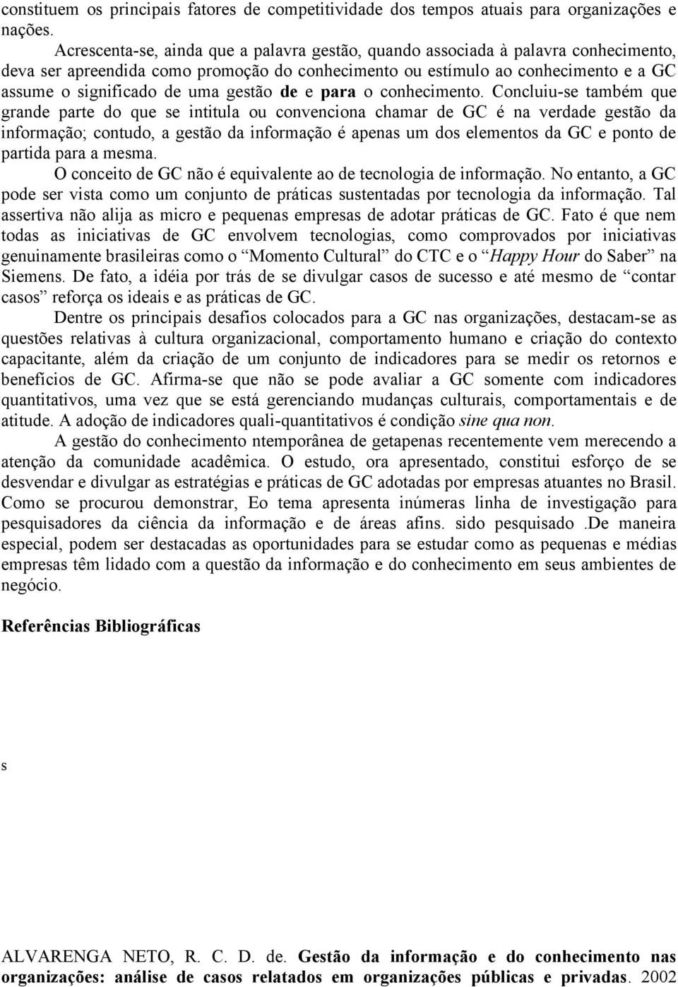 gestão de e para o conhecimento.