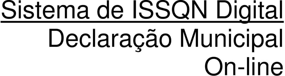 Declaração