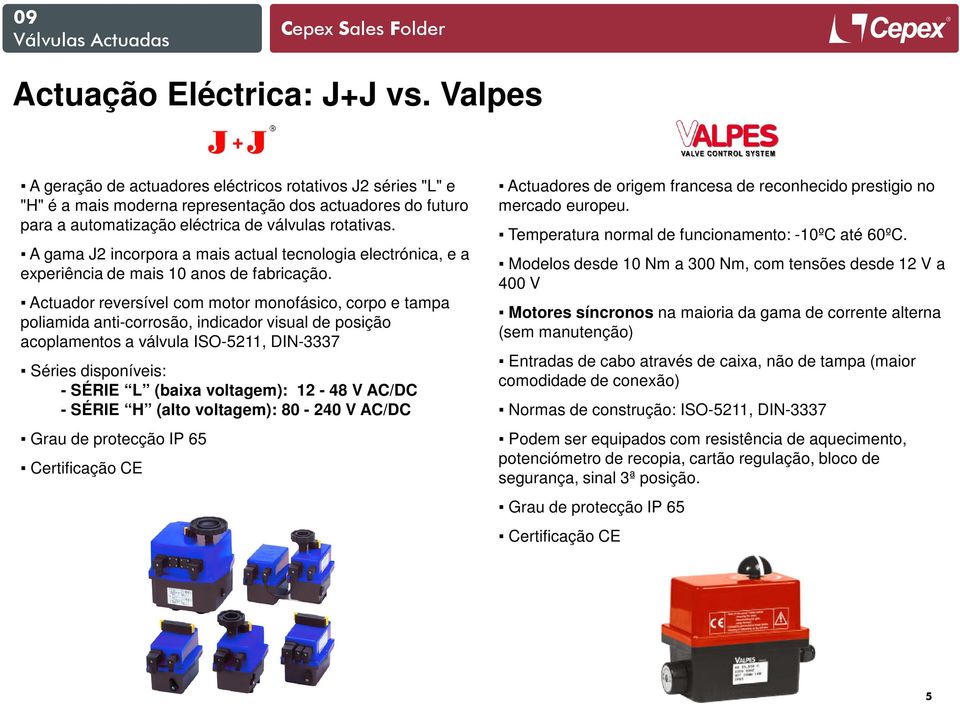 A gama J2 incorpora a mais actual tecnologia electrónica, e a experiência de mais 10 anos de fabricação.