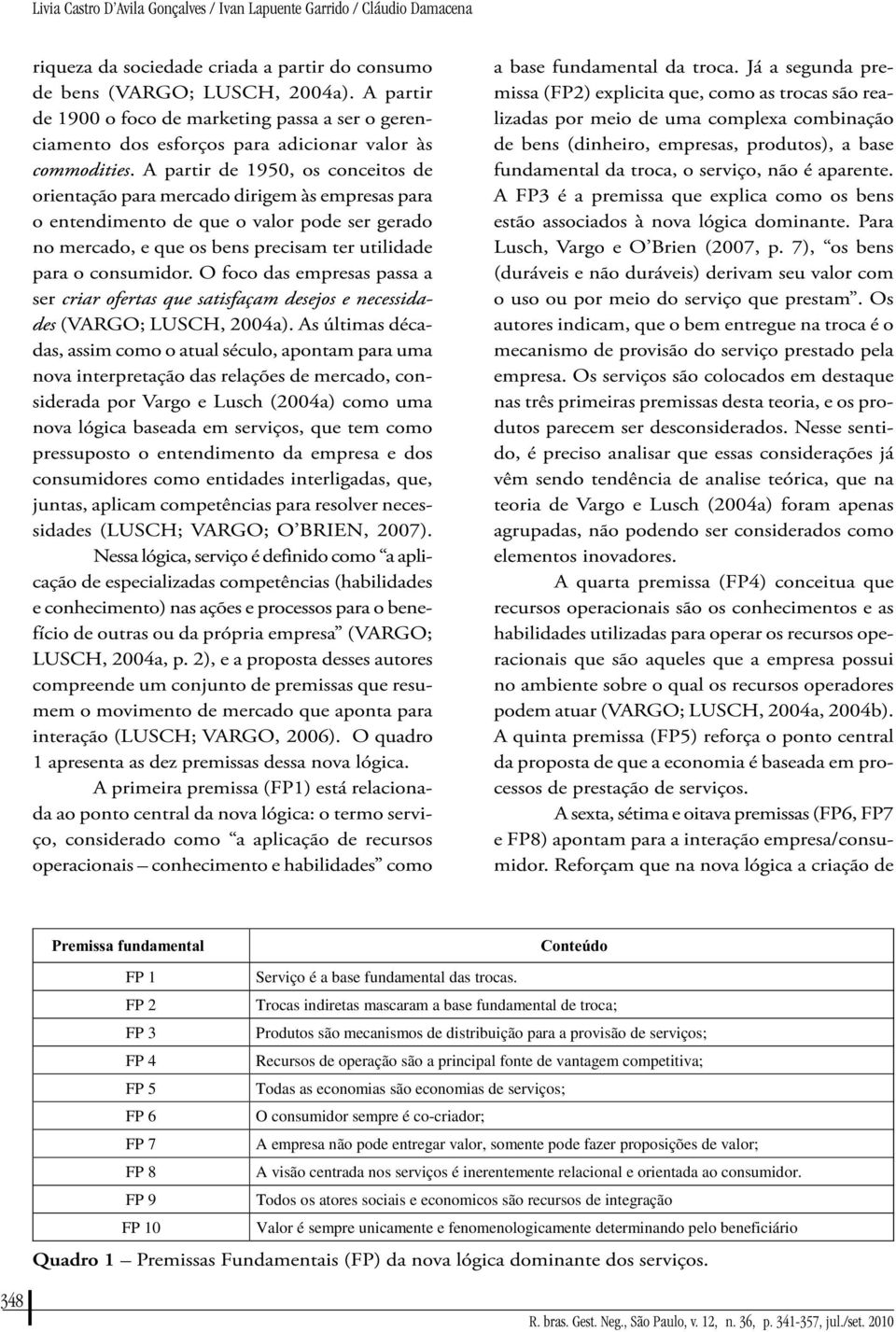 A partir de 1950, os conceitos de orientação para mercado dirigem às empresas para o entendimento de que o valor pode ser gerado no mercado, e que os bens precisam ter utilidade para o consumidor.