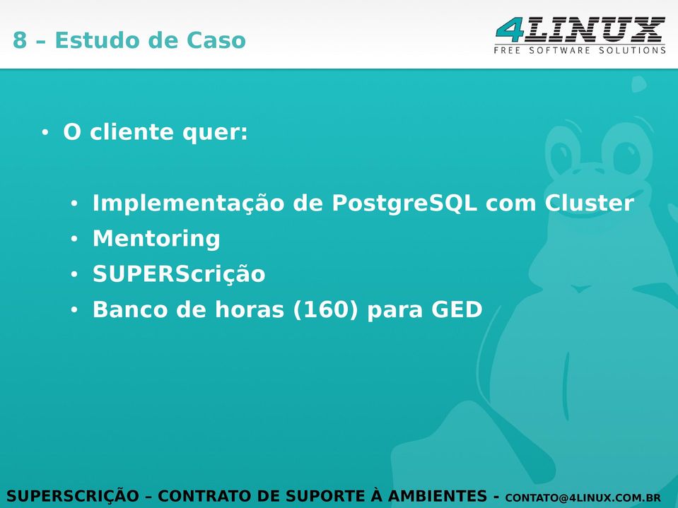 PostgreSQL com Cluster