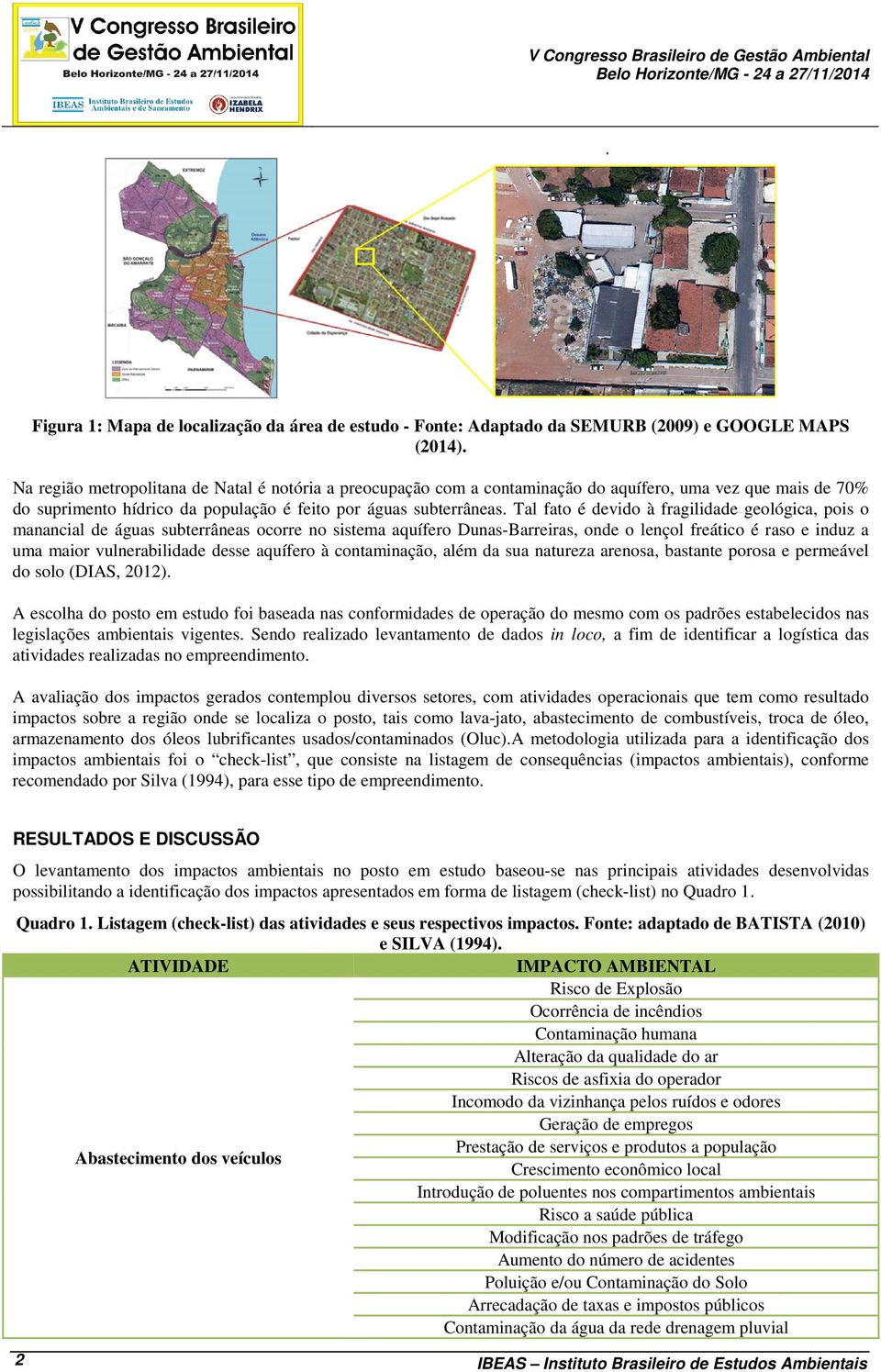 Tal fato é devido à fragilidade geológica, pois o manancial de águas subterrâneas ocorre no sistema aquífero Dunas-Barreiras, onde o lençol freático é raso e induz a uma maior vulnerabilidade desse