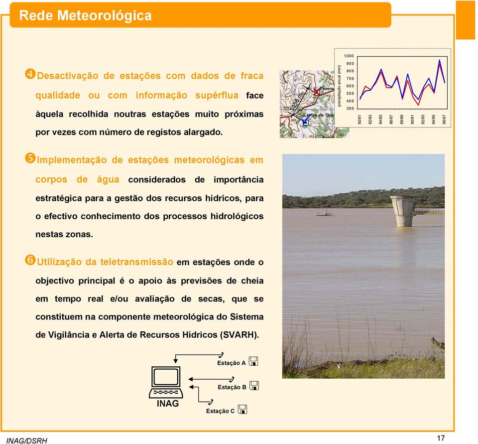 estratégica para a gestão dos recursos hídricos, para o efectivo conhecimento dos processos hidrológicos nestas zonas.