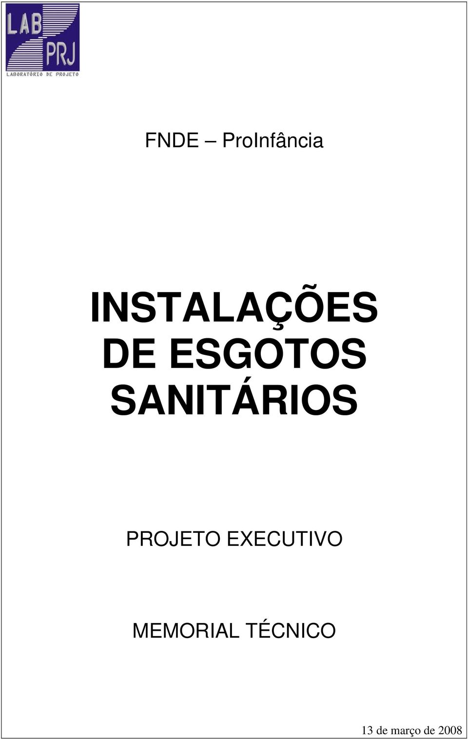 SANITÁRIOS PROJETO