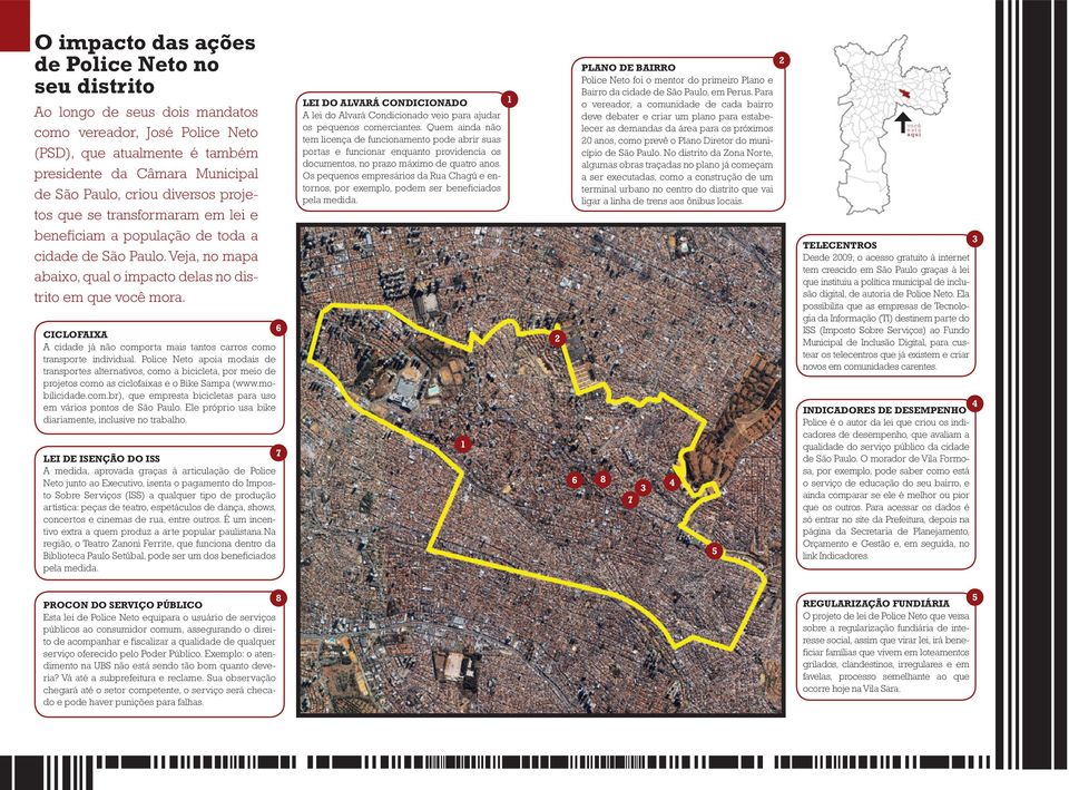 6 CICLOFAIXA A cidade já não comporta mais tantos carros como transporte individual.