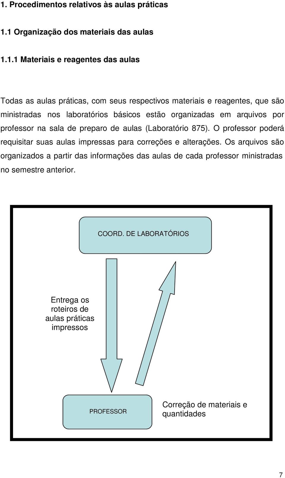 (Laboratório 875). O professor poderá requisitar suas aulas impressas para correções e alterações.