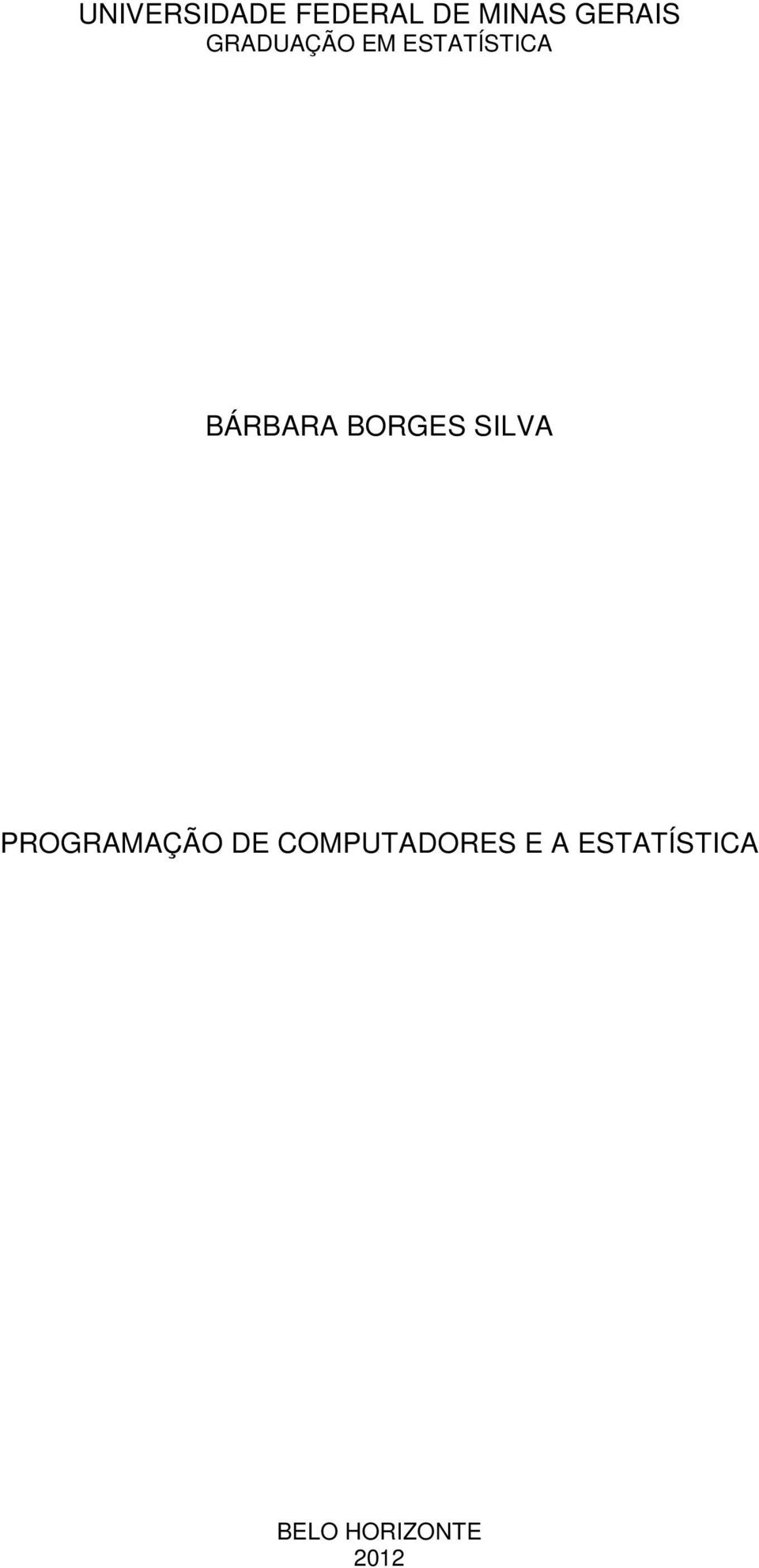 BORGES SILVA PROGRAMAÇÃO DE