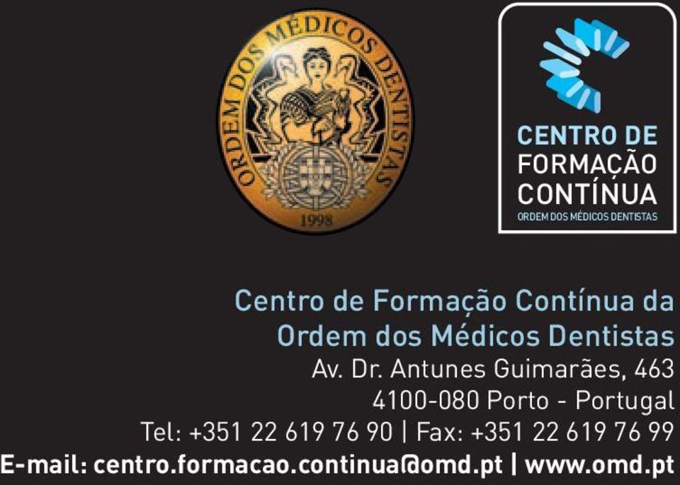 Antunes Guimarães, 463 4100-080 Porto - Portugal Tel: +351 22 619