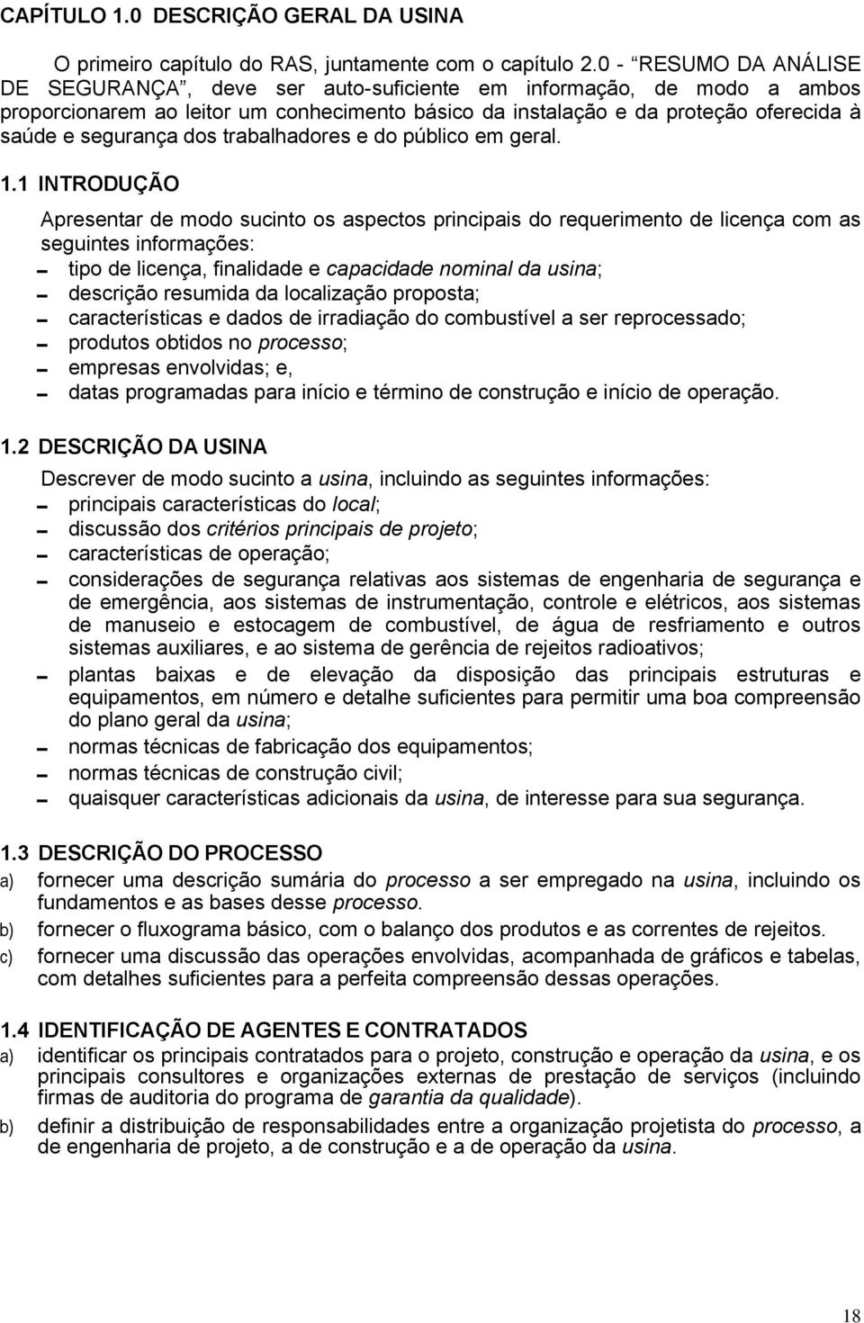 dos trabalhadores e do público em geral. 1.