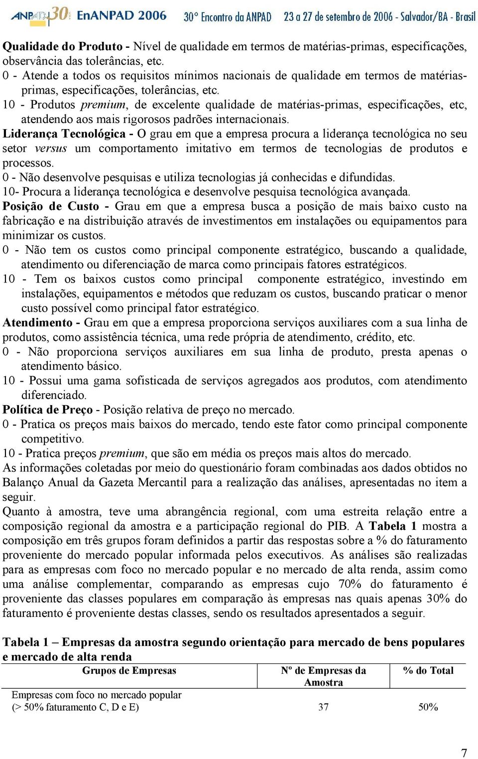 10 - Produtos premium, de excelente qualidade de matérias-primas, especificações, etc, atendendo aos mais rigorosos padrões internacionais.