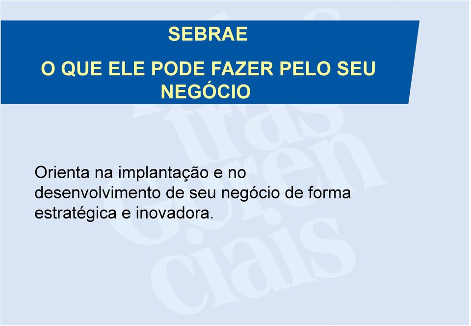 e no desenvolvimento de seu