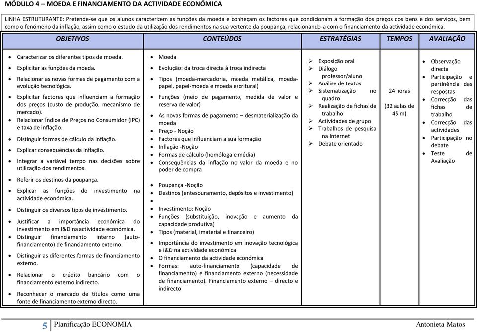 Caracterizar os diferentes tipos de moeda. Explicitar as funções da moeda. Relacionar as novas formas de pagamento com a evolução tecnológica.