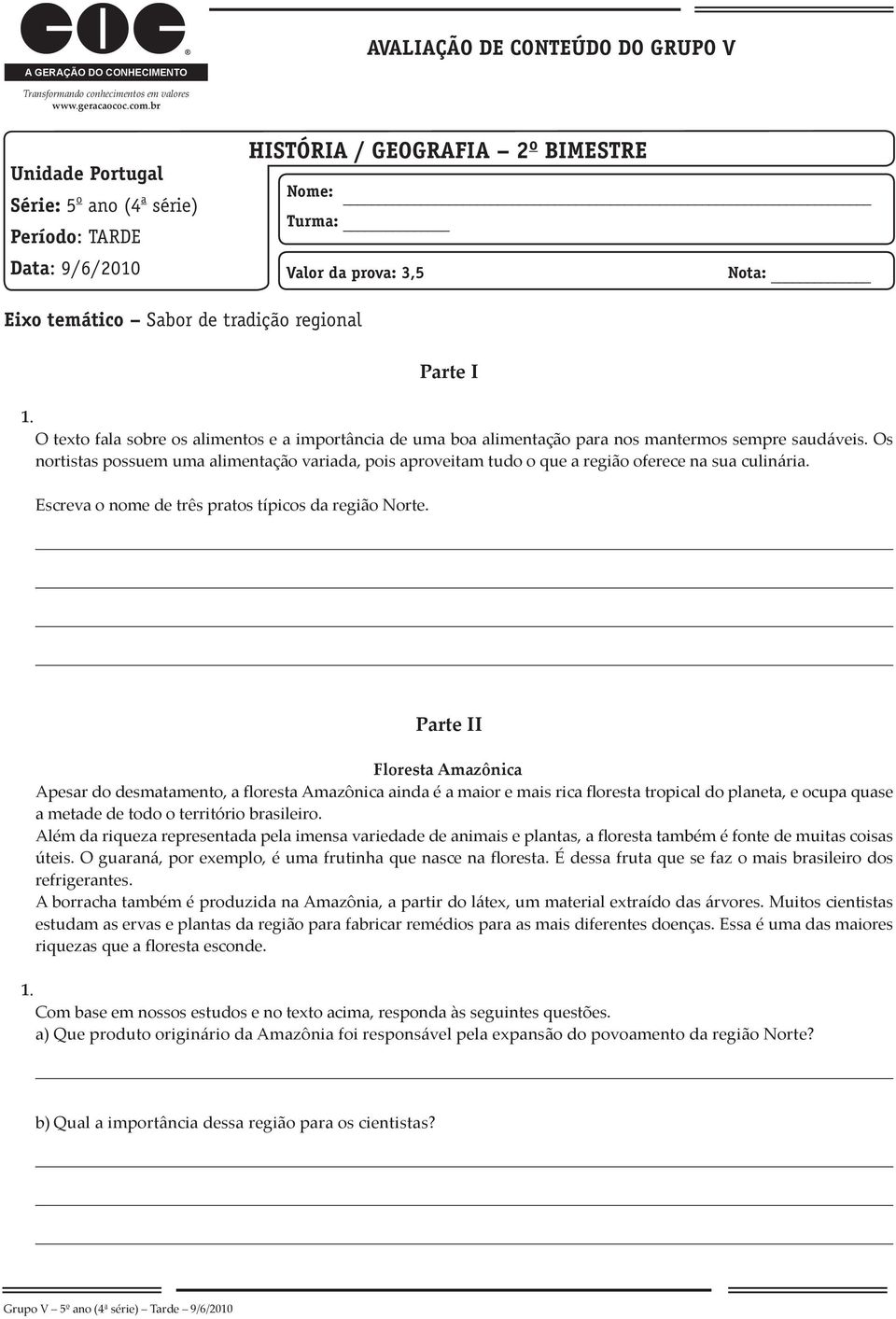 O texto fala sobre os alimentos e a importância de uma boa alimentação para nos mantermos sempre saudáveis.