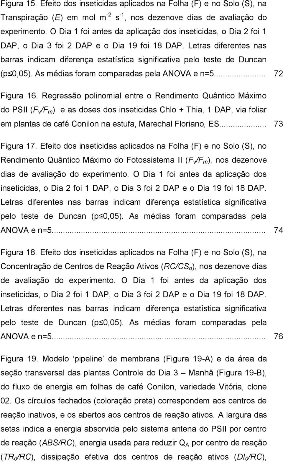 As médis form comprds pel ANOVA e n=5... 72 Figur 16.