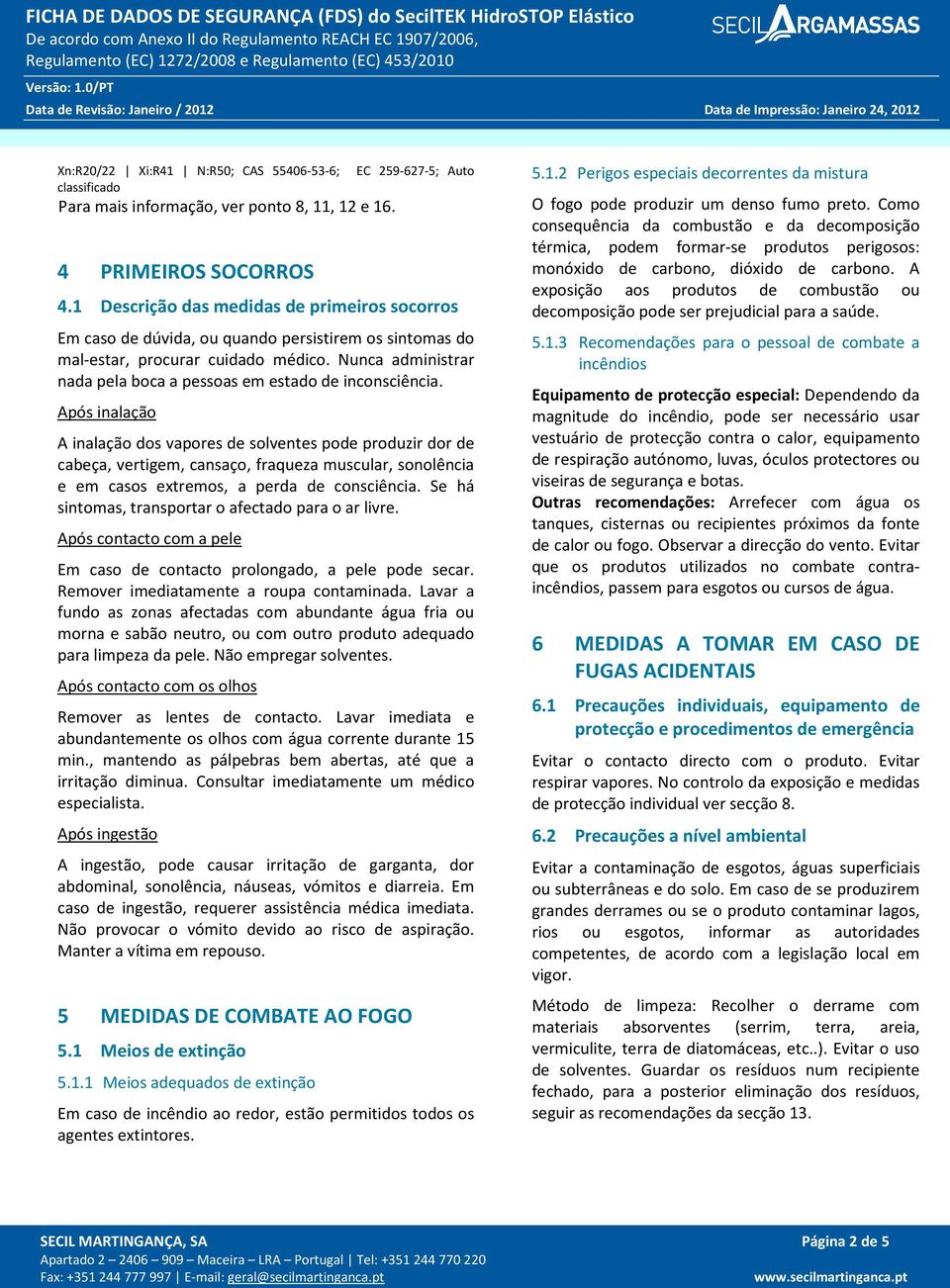 Nunca administrar nada pela boca a pessoas em estado de inconsciência.