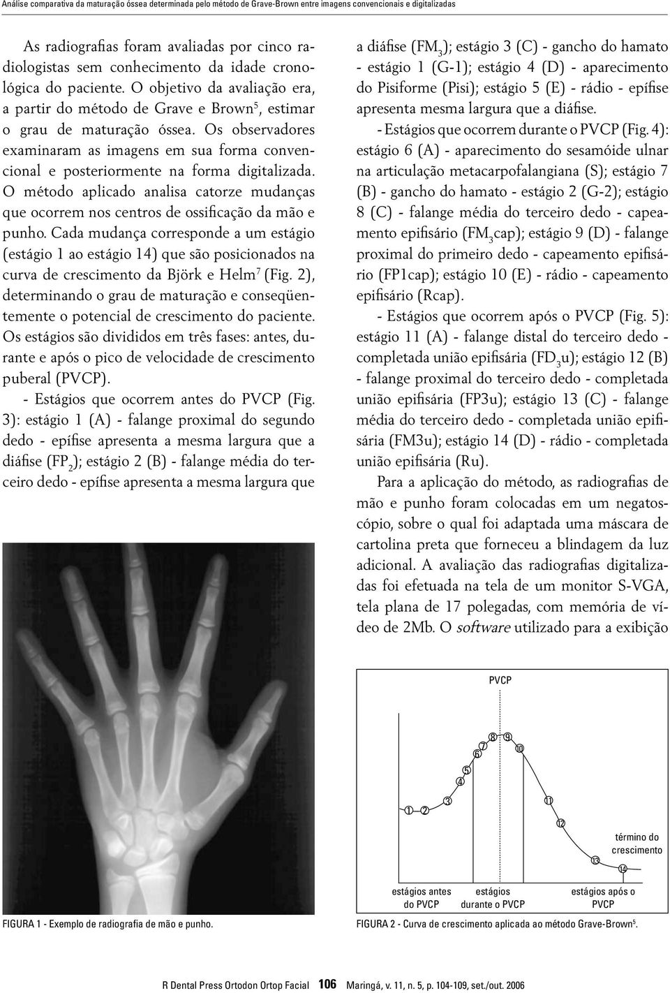 Os observadores examinaram as imagens em sua forma convencional e posteriormente na forma digitalizada.