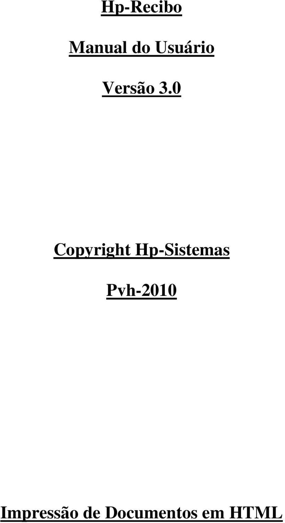 0 Copyright Hp-Sistemas