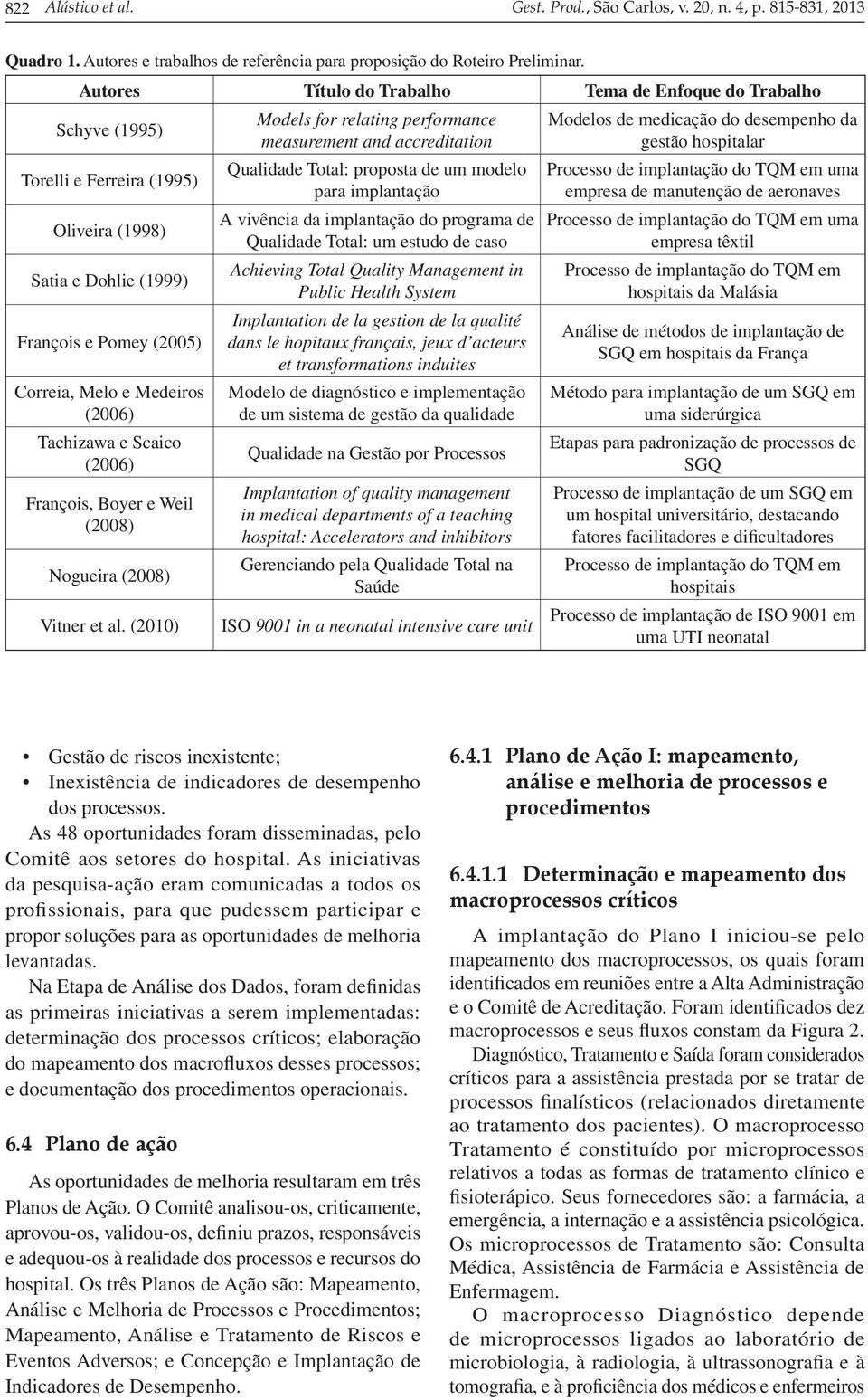 e Scaico (2006) François, Boyer e Weil (2008) Nogueira (2008) Vitner et al.