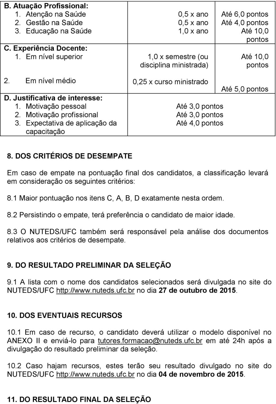 Justificativa de interesse: 1. Motivação pessoal 2. Motivação profissional 3.