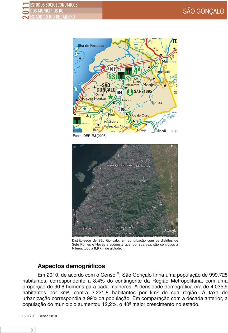 728 habitantes, correspondente a 8,4% do contingente da Região Metropolitana, com uma proporção de 90,6 homens para cada mulheres. A densidade demográfica era de 4.