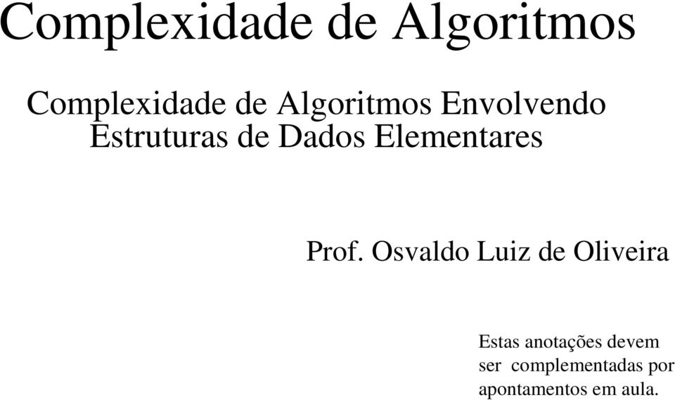 Elementares Prof.