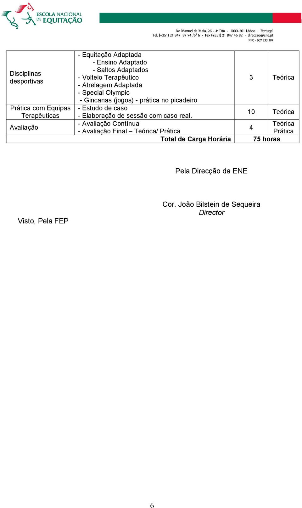 picadeiro - Estudo de caso - Elaboração de sessão com caso real.