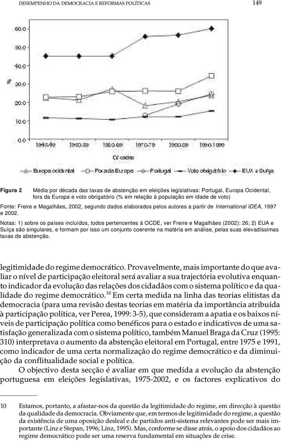 Notas: 1) sobre os países incluídos, todos pertencentes à OCDE, ver Freire e Magalhães (2002): 26; 2) EUA e Suíça são singulares, e formam por isso um conjunto coerente na matéria em análise, pelas