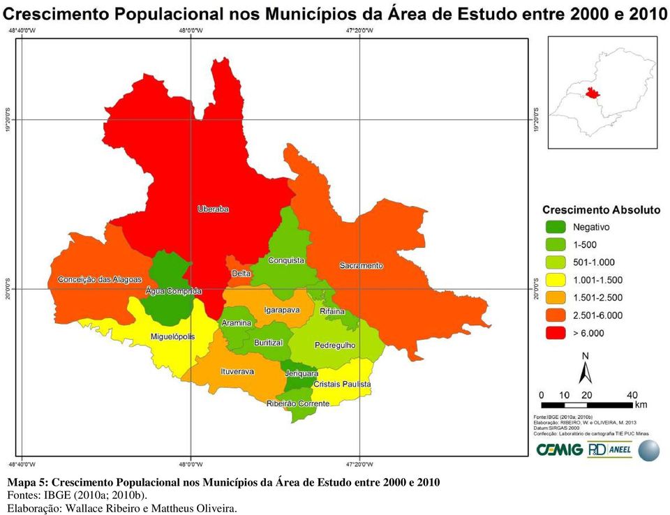 e 2010 Fontes: IBGE (2010a; 2010b).