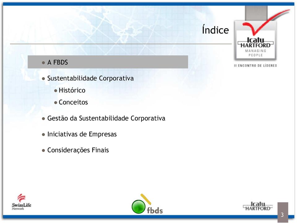 Gestão da Sustentabilidade