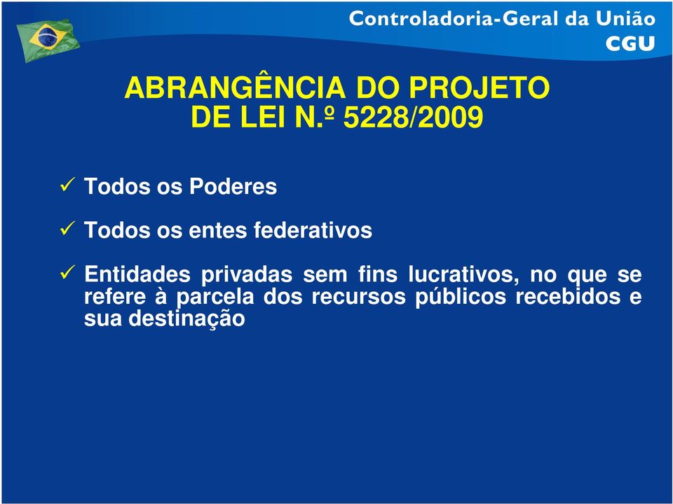 federativos Entidades privadas sem fins