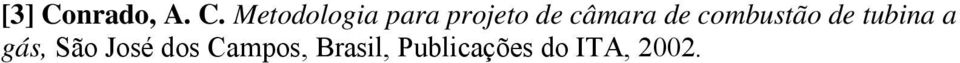 Metodologia para projeto de câmara