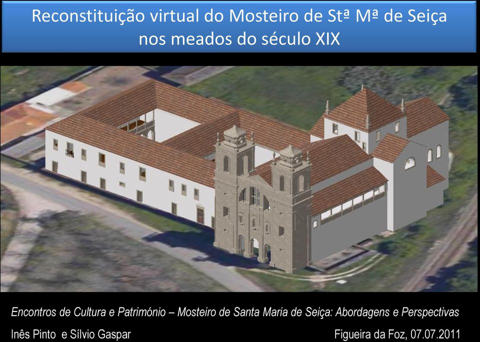 Outubro 1887 Encontros de Cultura e Património Mosteiro de Santa Maria de