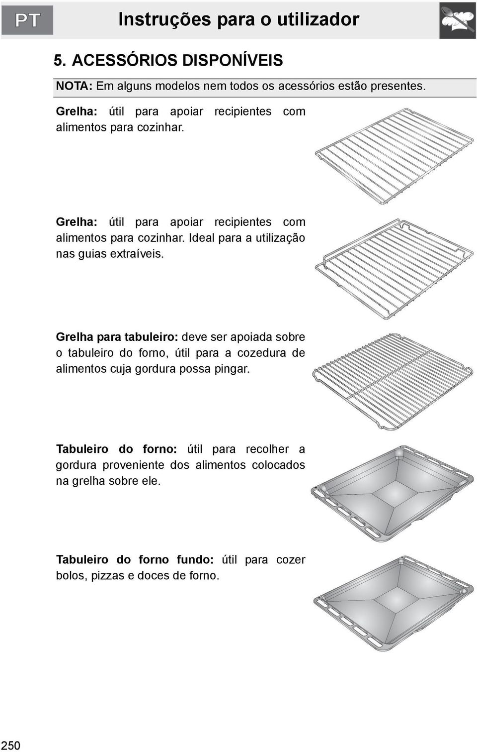 Ideal para a utilização nas guias extraíveis.