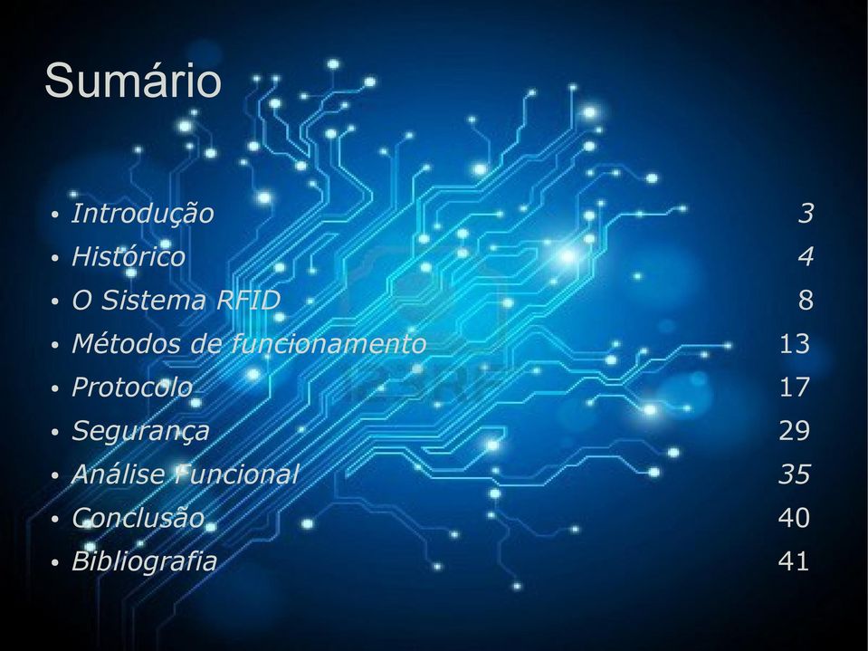 funcionamento 13 Protocolo 17