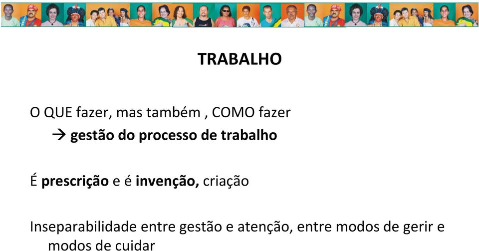 éinvenção,criação Inseparabilidade entre