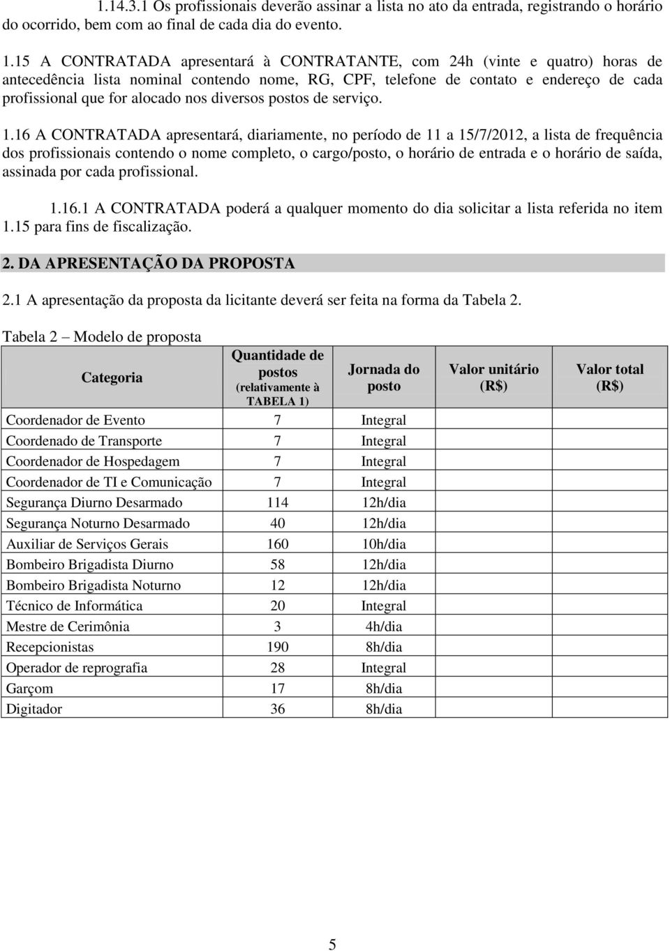 diversos postos de serviço. 1.