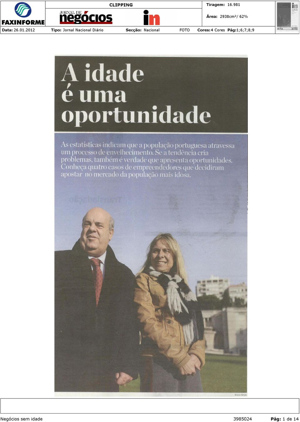 mais idosos em Portugal.