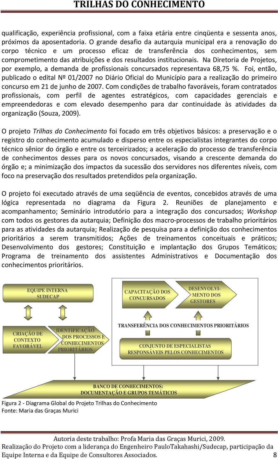 Na Diretoria de Projetos, por exemplo, a demanda de profissionais concursados representava 68,75 %.