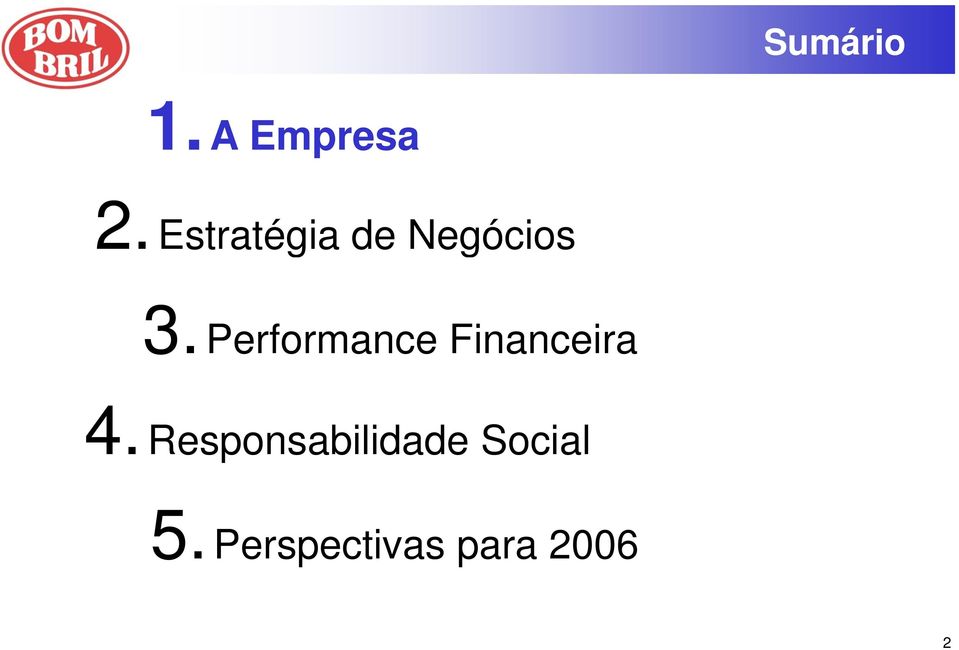 Performance Financeira 4.