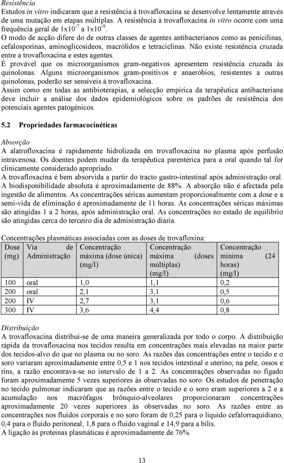 O modo de acção difere do de outras classes de agentes antibacterianos como as penicilinas, cefalosporinas, aminoglicosídeos, macrólidos e tetraciclinas.