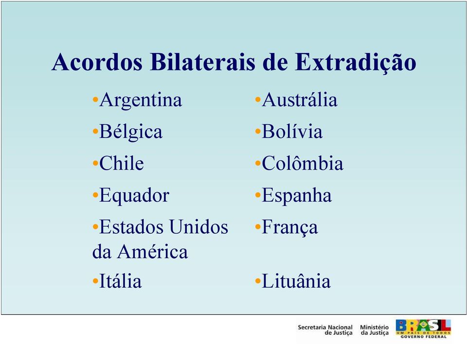 Estados Unidos da América Itália